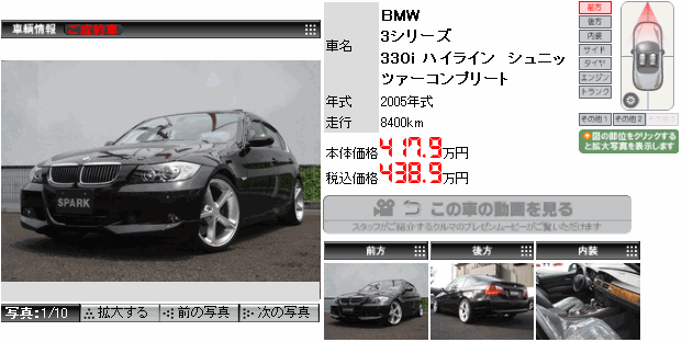 3シリーズ 330i ハイライン シュニッツァーコンプリート