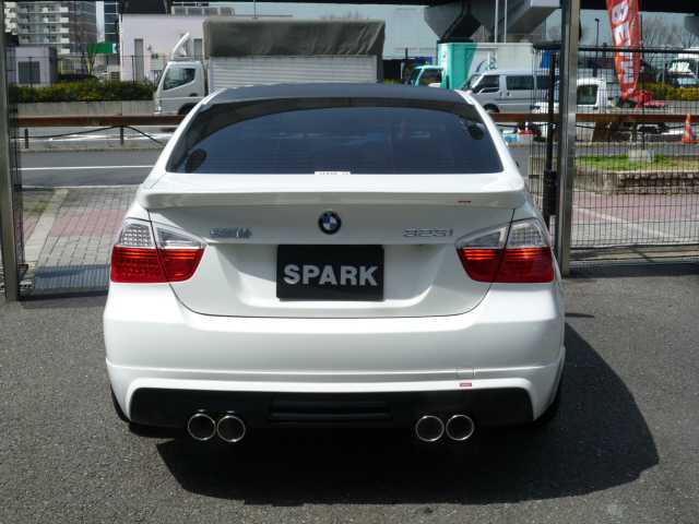 323i　BEAMコンプリートカーStⅡNEWヌブリノーブラックレザーシート　カーボンルーフ車両画像02