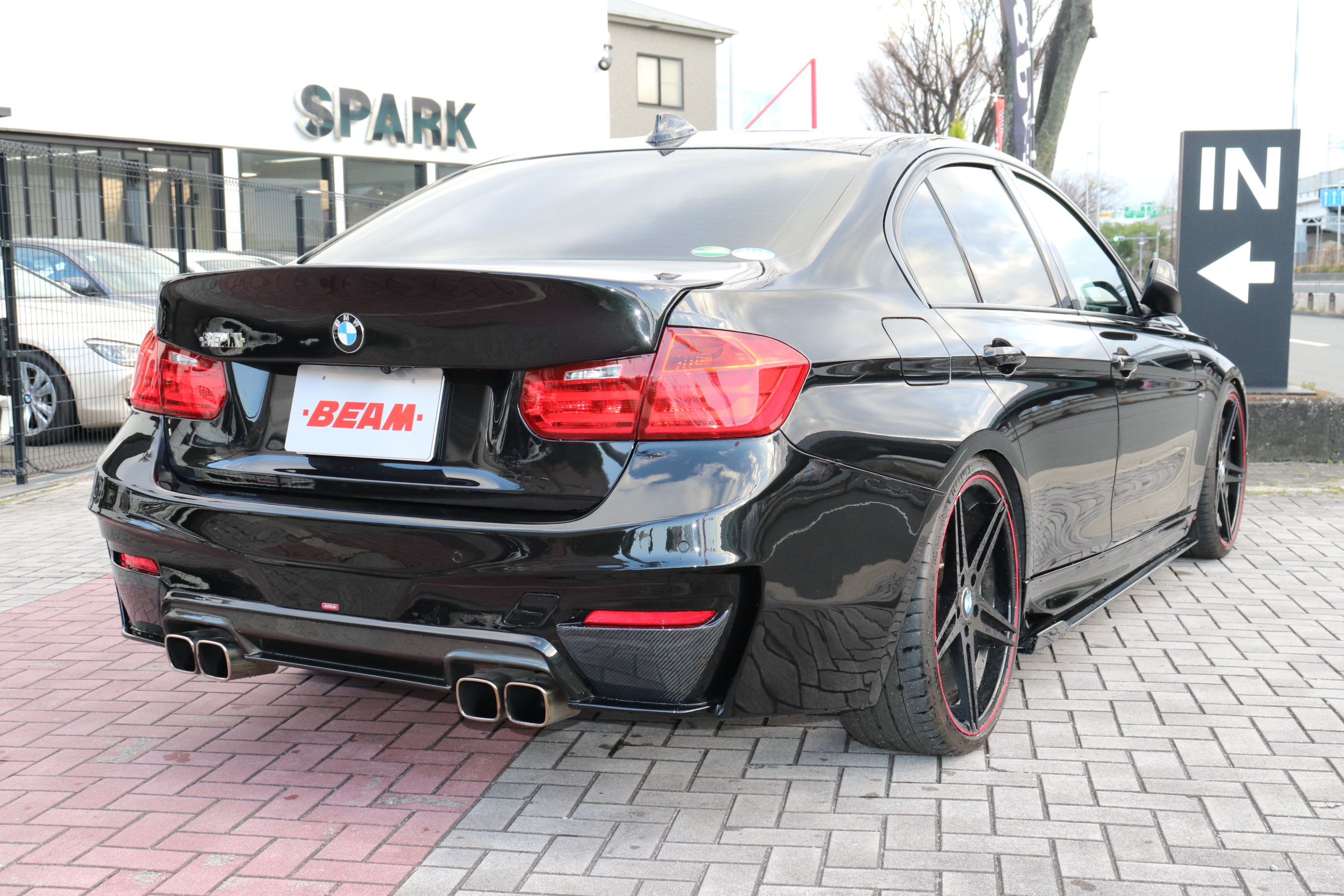 320i スポーツ　BEAMコンプリートカー　ブラックAW車両画像05