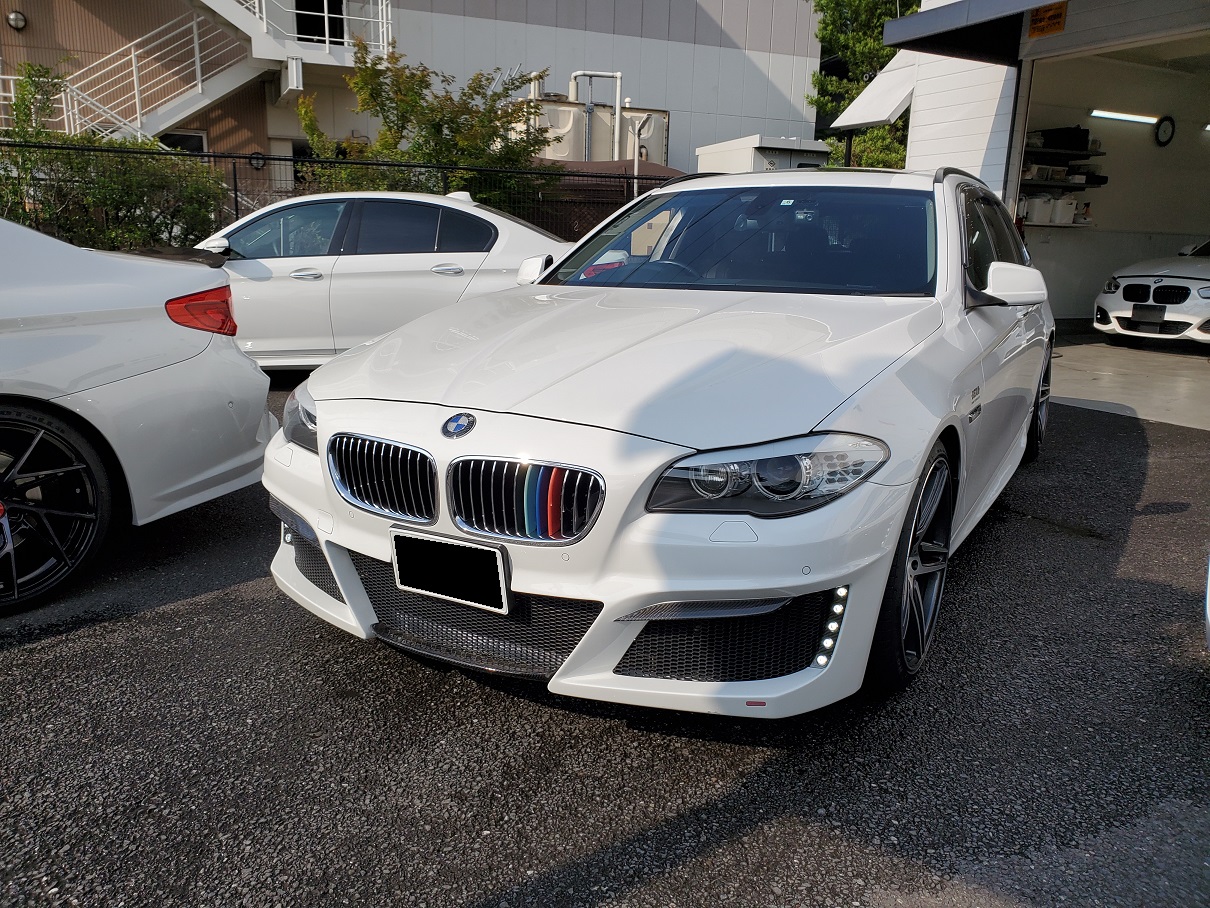 東大阪市ｋ様 Bmw F11 528i ﾂｰﾘﾝｸﾞ Beamｺﾝﾌﾟﾘｰﾄ 車検 Bmw中古車専門店スパークオート