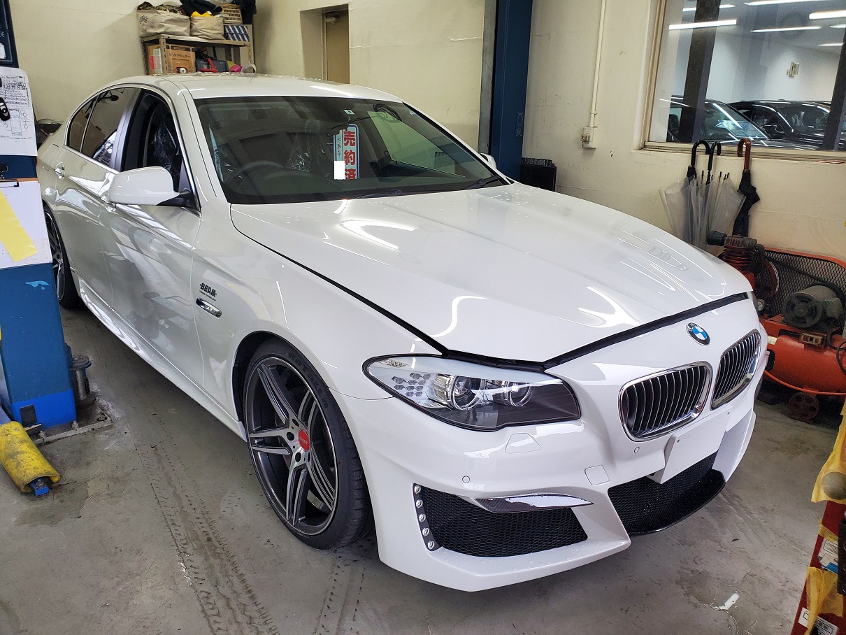 大阪市西淀川区ｍ様 ご成約 Bmw F10 528i Lci Beamｺﾝﾌﾟﾘｰﾄ 納車準備 Bmw中古車専門店スパークオート