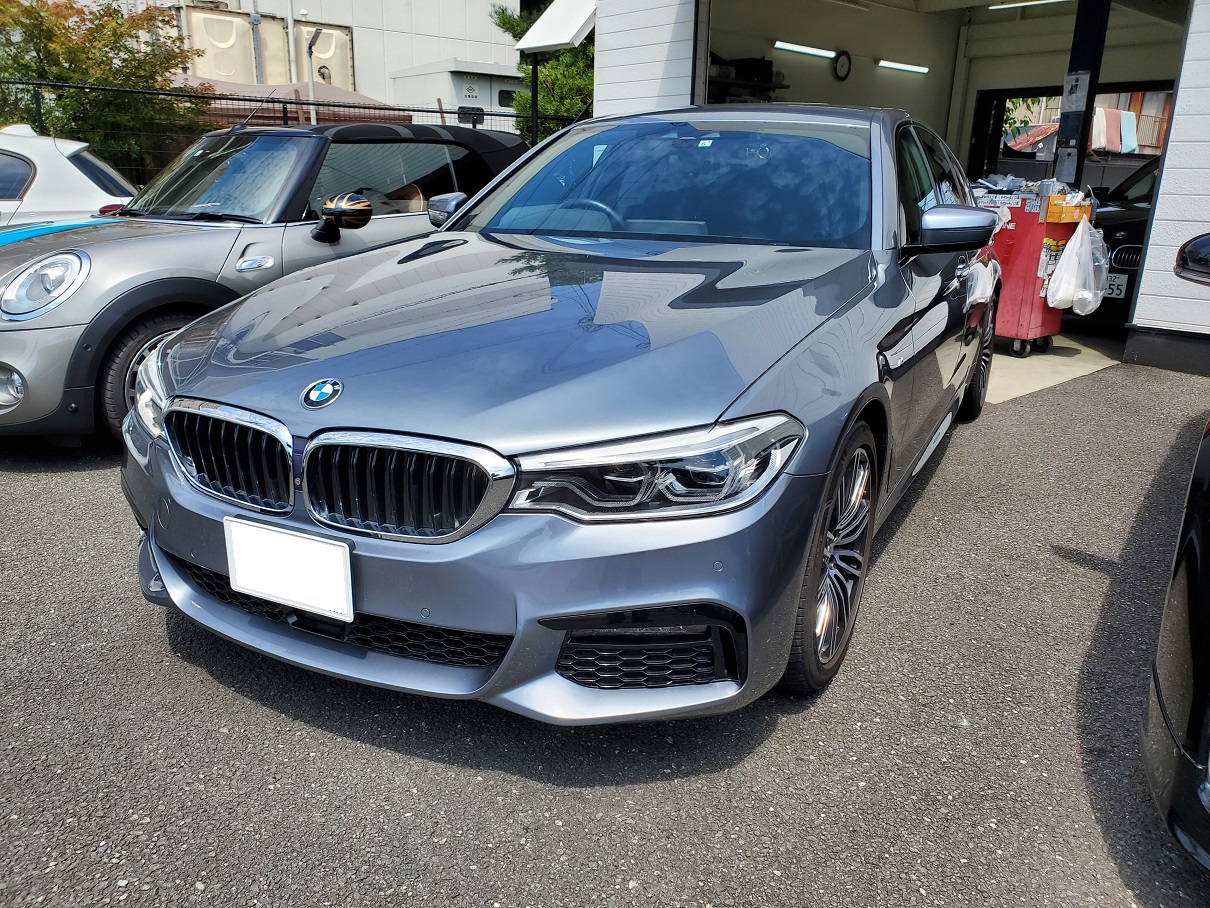 滋賀県高島市ｇ様 Bmw G30 523d Mｽﾎﾟｰﾂ フロントスピーカー交換 Bmw中古車専門店スパークオート