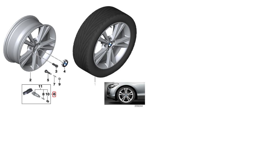 Bmwのタイヤ空気圧検知方式について Bmw中古車専門店スパークオート