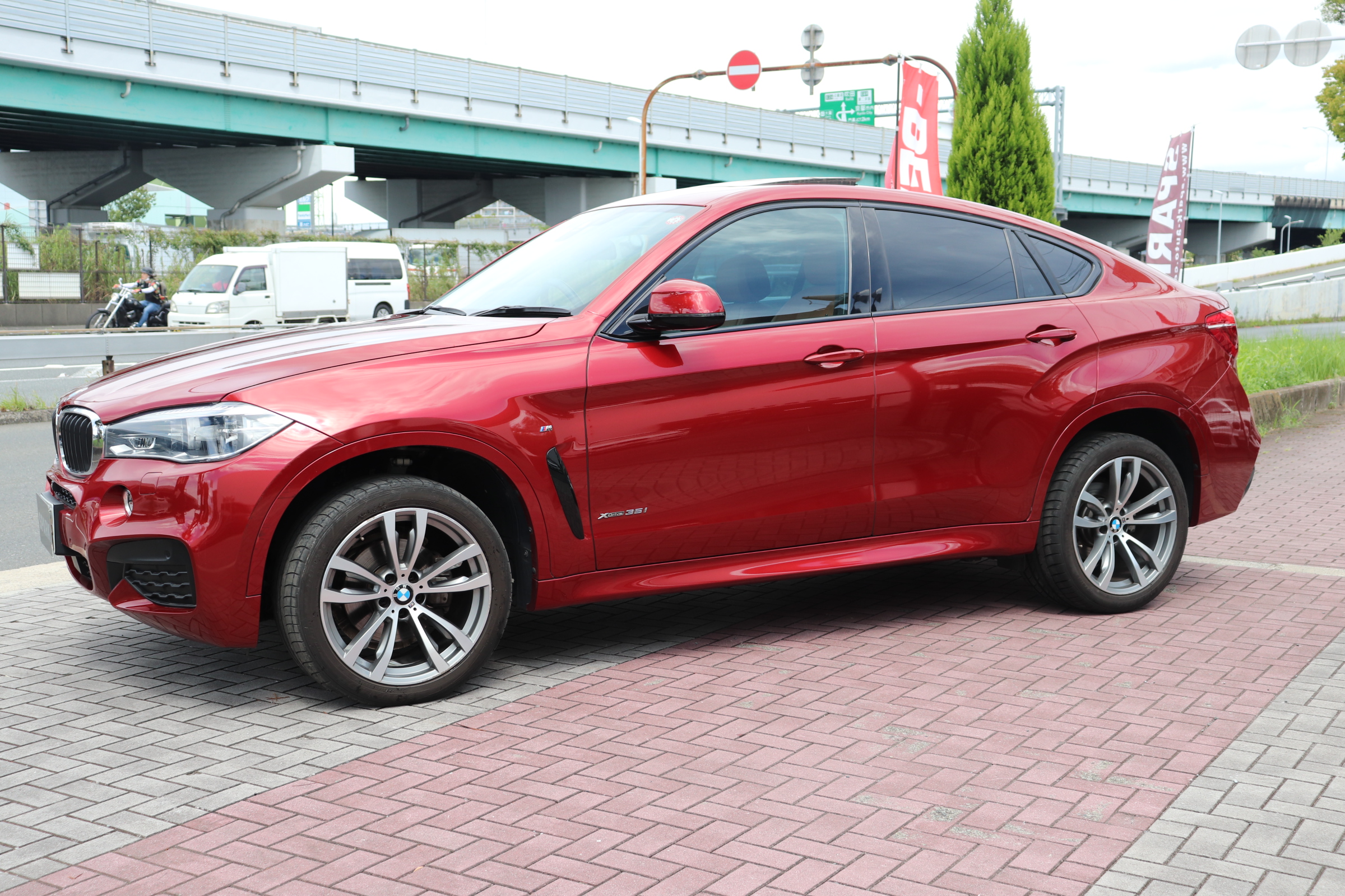 X6 xDrive 35i Mスポーツ セレクトパッケージ ブラウンレザー ACC LEDライト ワンオーナー車両画像08