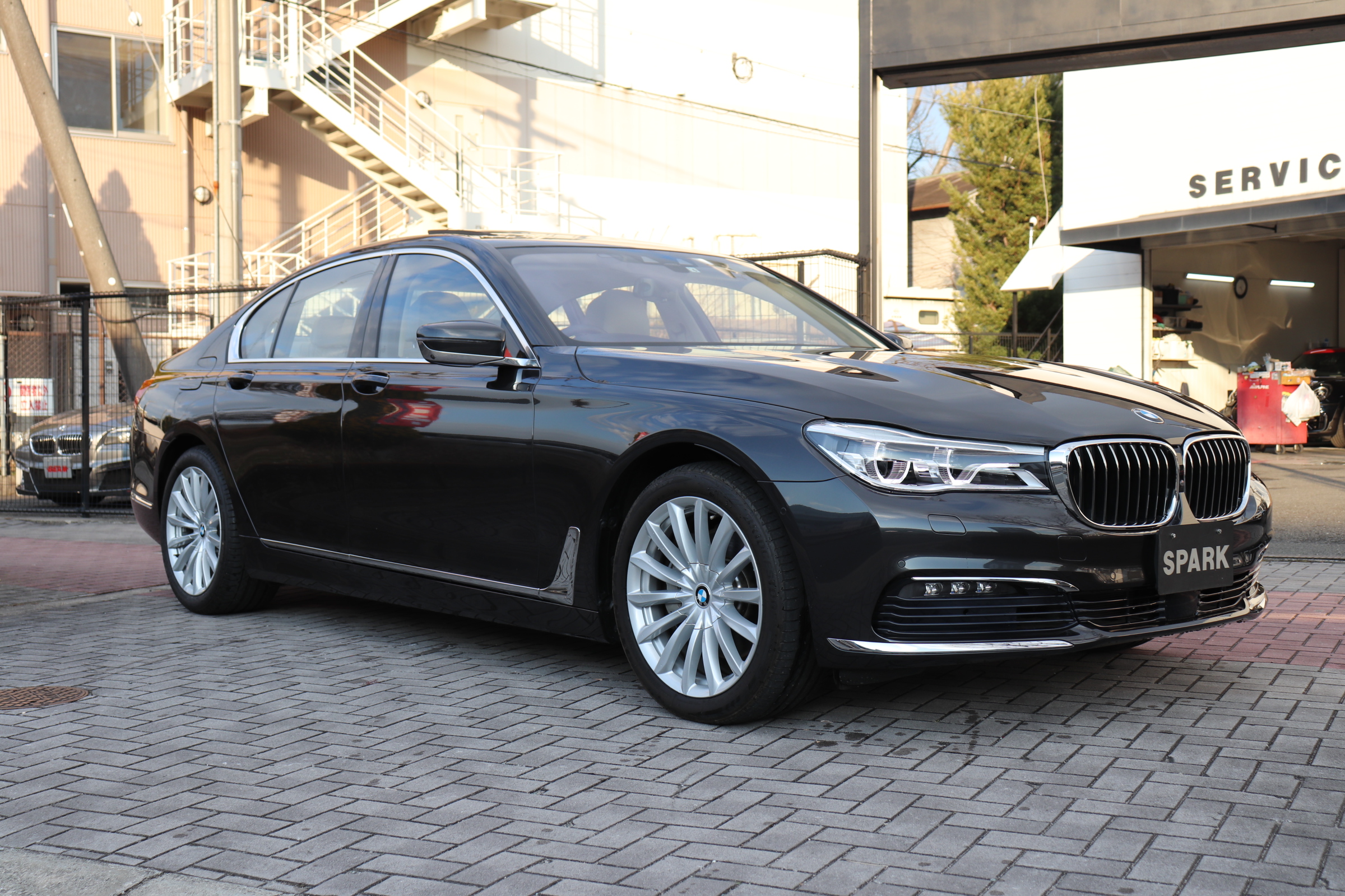 740i サンルーフ HUD ベージュレザー マッサージシート ハーマンカードン車両画像03