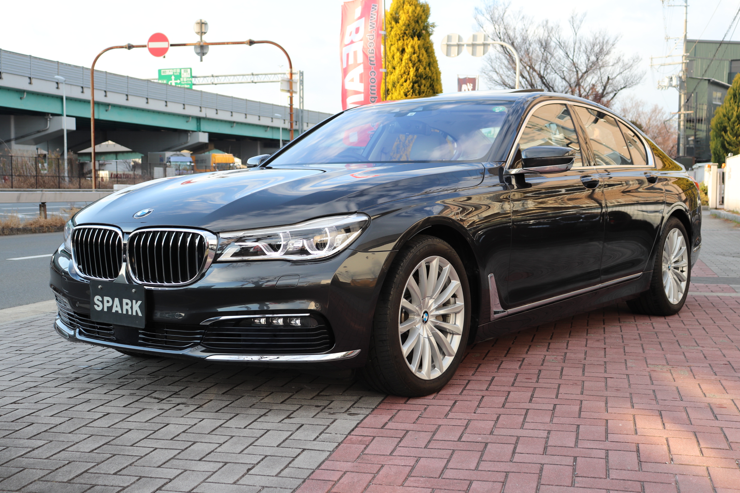 740i サンルーフ HUD ベージュレザー マッサージシート ハーマンカードン車両画像09