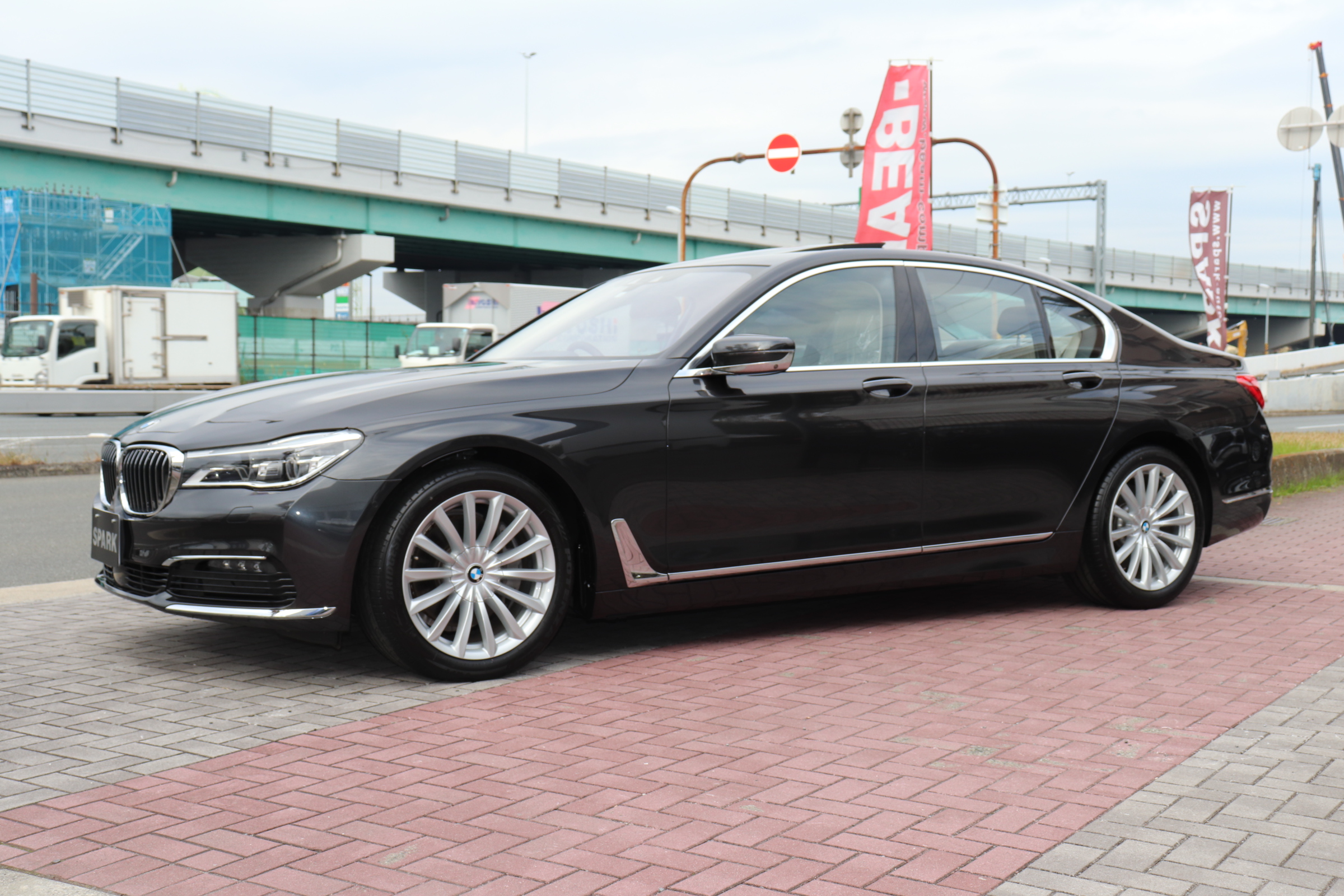 740i サンルーフ HUD ベージュレザー マッサージシート ハーマンカードン車両画像08