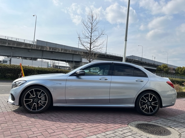 メルセデスAMG C43 4マチック ワンオーナー SR 黒革 オートトランク車両画像03