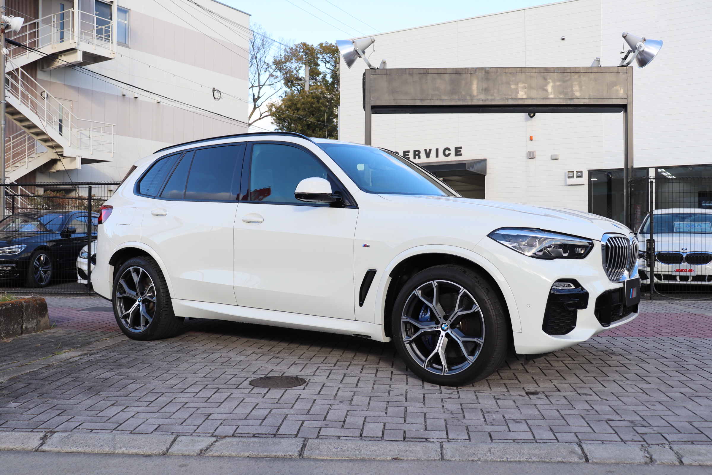 X5 xDrive 35d Mスポーツ パノラマSR 黒革 OP21インチホイール HUD車両画像04