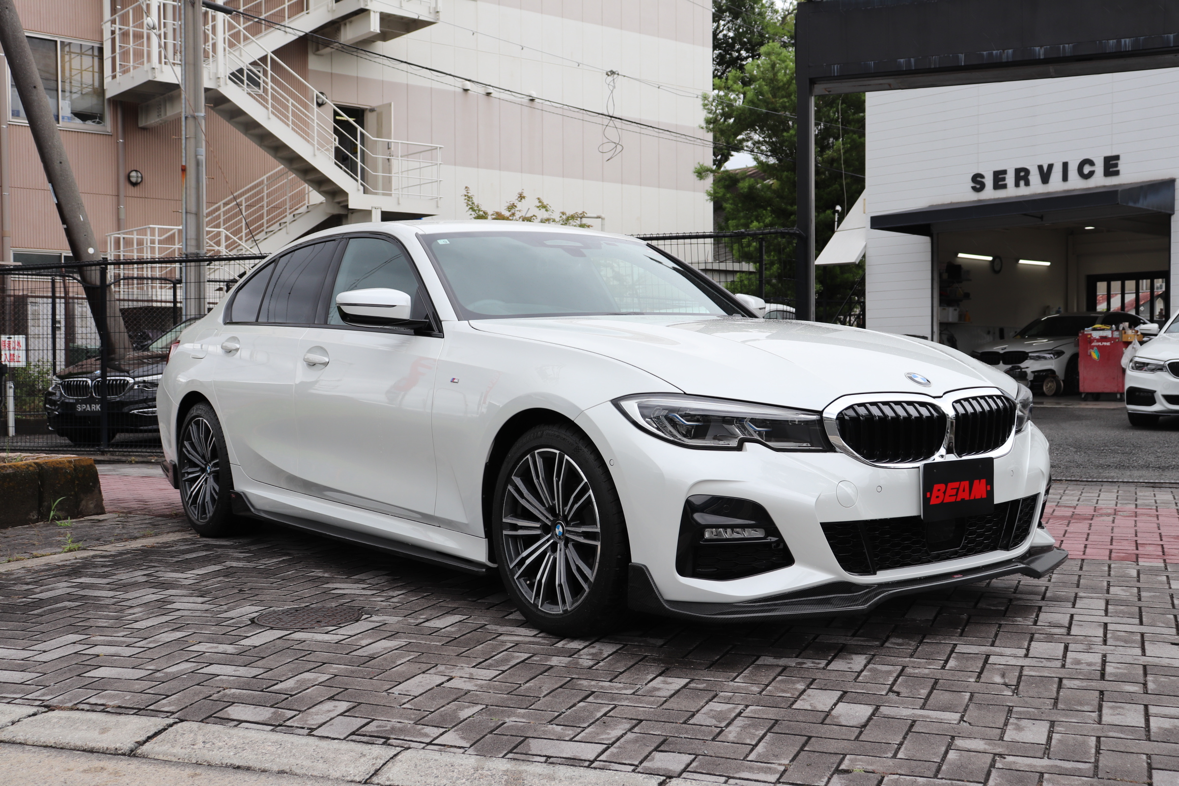 320d xドライブMスポーツBEAMコンプリートカー EDジョイプラス4WD 黒革車両画像03