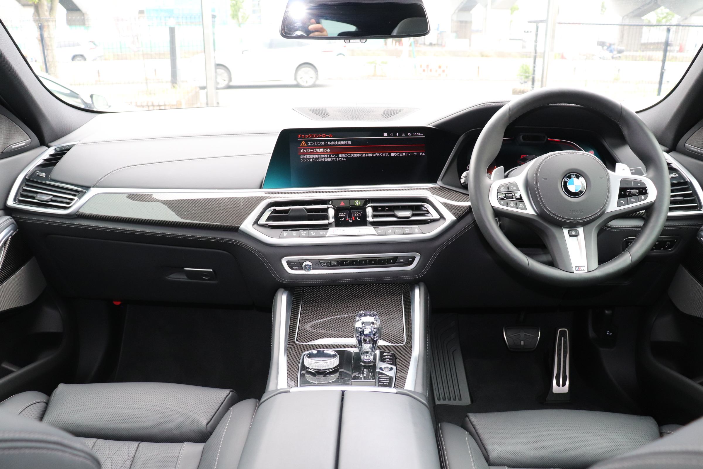 X6 xDrive35d Mスポーツ コンフォート＆プラスP 22インチAW カーボントリム 黒革車両画像10