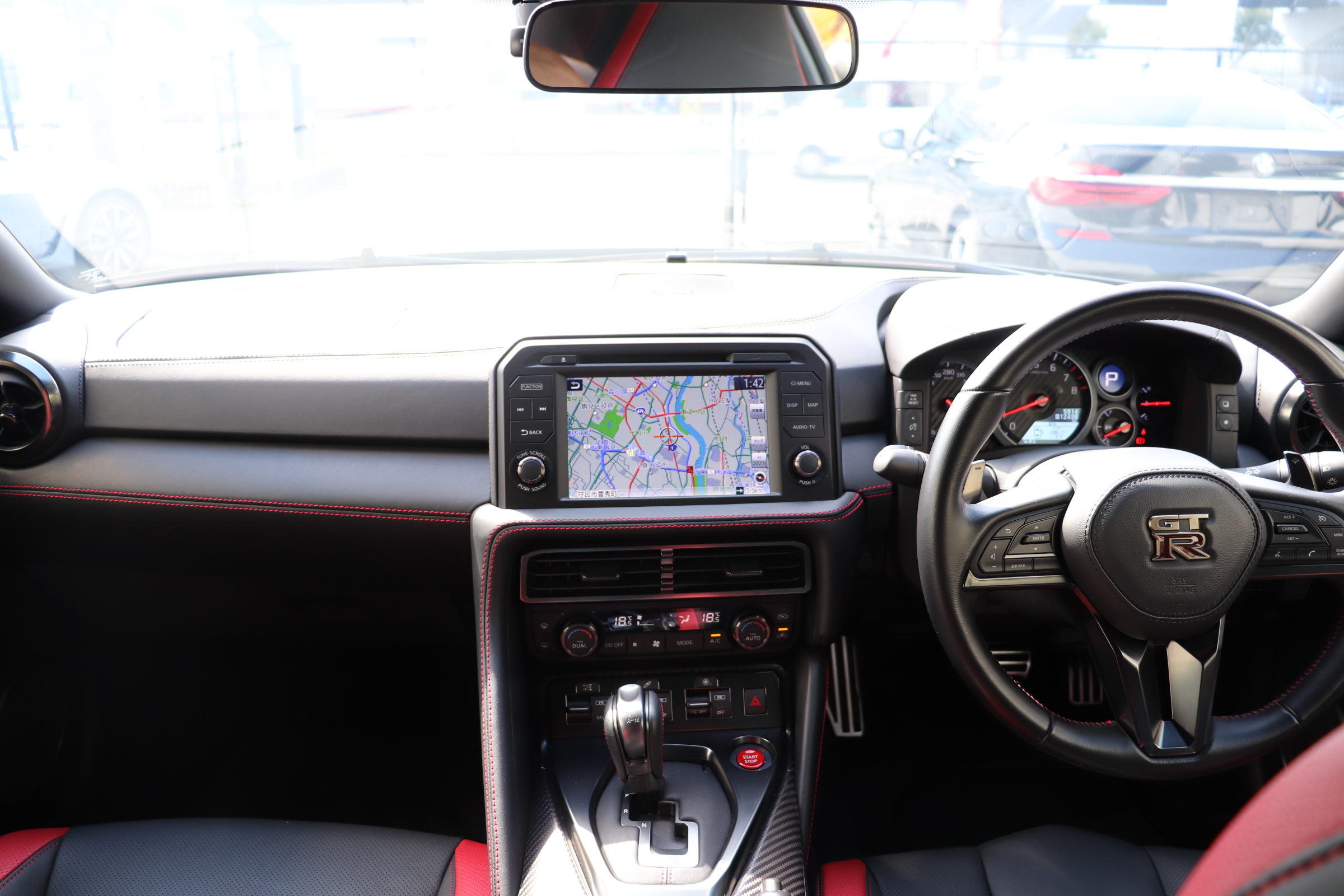 3.8ブラックエディション 4WD ワンオーナー TV レカロ製シート 屋内保管車両画像14
