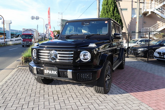 G450d　ローンチエディション　MBUX　プラチナホワイトナッパーレザーの画像