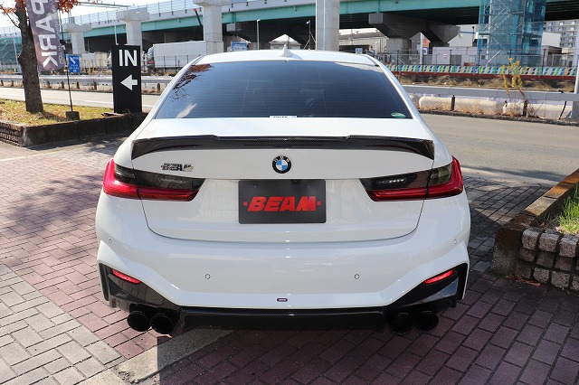 320i BEAMコンプリートカー　ブラックグリル　シャドーライン　ブラックレザーシート　車両画像06
