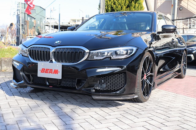 320ｄXdrive　BEAMコンプリート　ハイライン　ブラックレザーシート　フルセグTV　の画像