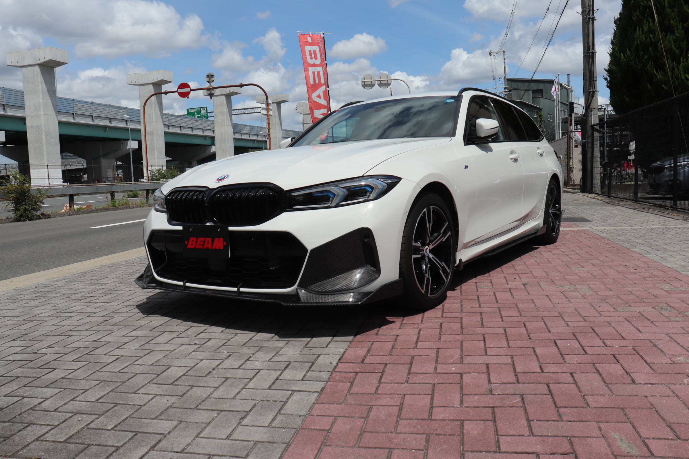 320i ツーリング Mスポーツ BEAMコンプリート BEAMフルエアロ車両画像02