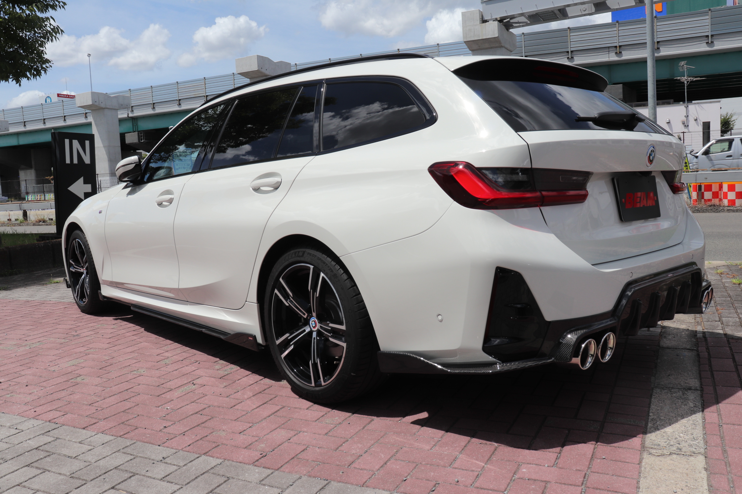 320i ツーリング Mスポーツ BEAMコンプリート BEAMフルエアロ車両画像03